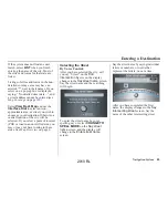 Preview for 43 page of Acura 2010 RL Navigation System Owner'S Manual