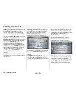 Preview for 50 page of Acura 2010 RL Navigation System Owner'S Manual