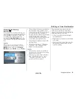 Preview for 53 page of Acura 2010 RL Navigation System Owner'S Manual