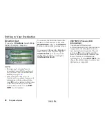 Preview for 60 page of Acura 2010 RL Navigation System Owner'S Manual