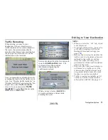 Preview for 73 page of Acura 2010 RL Navigation System Owner'S Manual