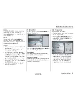 Preview for 87 page of Acura 2010 RL Navigation System Owner'S Manual