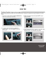 Preview for 21 page of Acura 2010 TSX Navigation System Advanced Technology Manual