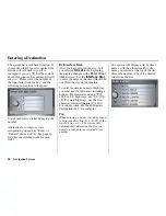 Предварительный просмотр 33 страницы Acura 2011 RL Navigation System Navigation Manual