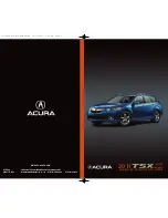 Preview for 1 page of Acura 2011 TSX Sport Wagon Advanced Technology Manual