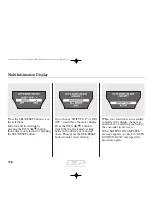 Preview for 125 page of Acura 2012 MDX Owner'S Manual