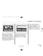 Preview for 416 page of Acura 2012 MDX Owner'S Manual