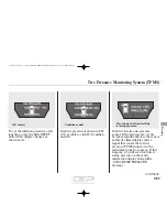 Preview for 464 page of Acura 2012 MDX Owner'S Manual