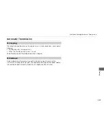 Preview for 229 page of Acura 2012 ZDX Owner'S Manual