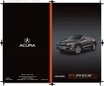 Acura 2013 RDX Manual preview