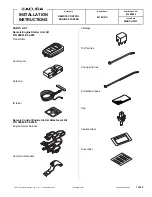 Preview for 1 page of Acura 2014 RDX REMOTE CONTROL Installation Instructions Manual