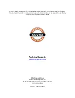 Preview for 12 page of Acura AcuTouch 15 User Manual