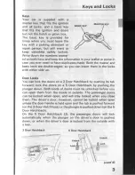 Preview for 4 page of Acura Integra 1987 Manual