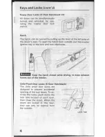 Preview for 5 page of Acura Integra 1987 Manual