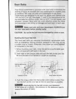 Preview for 9 page of Acura Integra 1987 Manual