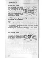 Preview for 27 page of Acura Integra 1987 Manual