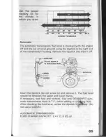 Preview for 68 page of Acura Integra 1987 Manual