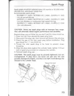 Preview for 76 page of Acura Integra 1987 Manual