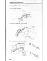 Preview for 81 page of Acura Integra 1987 Manual