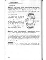 Preview for 85 page of Acura Integra 1987 Manual