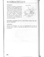 Preview for 87 page of Acura Integra 1987 Manual