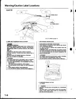 Предварительный просмотр 8 страницы Acura Integra 1998 Service Manual