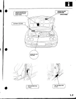 Предварительный просмотр 9 страницы Acura Integra 1998 Service Manual