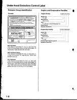 Предварительный просмотр 10 страницы Acura Integra 1998 Service Manual