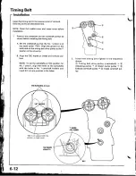 Предварительный просмотр 74 страницы Acura Integra 1998 Service Manual