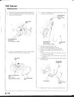 Предварительный просмотр 76 страницы Acura Integra 1998 Service Manual