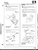 Предварительный просмотр 173 страницы Acura Integra 1998 Service Manual