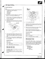 Предварительный просмотр 316 страницы Acura Integra 1998 Service Manual