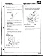 Предварительный просмотр 372 страницы Acura Integra 1998 Service Manual