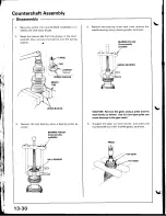 Предварительный просмотр 396 страницы Acura Integra 1998 Service Manual