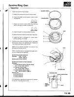 Предварительный просмотр 401 страницы Acura Integra 1998 Service Manual