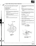 Предварительный просмотр 613 страницы Acura Integra 1998 Service Manual