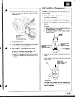 Предварительный просмотр 710 страницы Acura Integra 1998 Service Manual