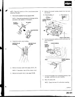 Предварительный просмотр 856 страницы Acura Integra 1998 Service Manual