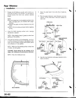 Предварительный просмотр 877 страницы Acura Integra 1998 Service Manual