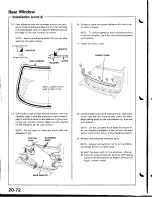 Предварительный просмотр 887 страницы Acura Integra 1998 Service Manual