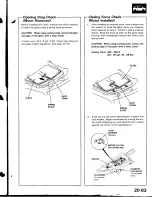 Предварительный просмотр 898 страницы Acura Integra 1998 Service Manual