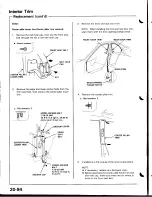 Предварительный просмотр 909 страницы Acura Integra 1998 Service Manual