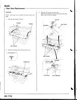 Предварительный просмотр 925 страницы Acura Integra 1998 Service Manual