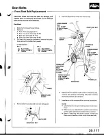 Предварительный просмотр 932 страницы Acura Integra 1998 Service Manual