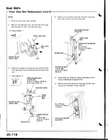 Предварительный просмотр 933 страницы Acura Integra 1998 Service Manual