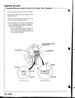 Предварительный просмотр 1221 страницы Acura Integra 1998 Service Manual