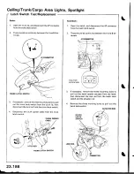 Предварительный просмотр 1243 страницы Acura Integra 1998 Service Manual