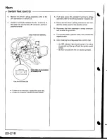 Предварительный просмотр 1267 страницы Acura Integra 1998 Service Manual