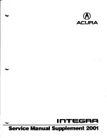 Предварительный просмотр 1636 страницы Acura Integra 1998 Service Manual