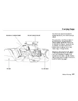 Предварительный просмотр 130 страницы Acura Integra Sedan 2000 Owner'S Manual